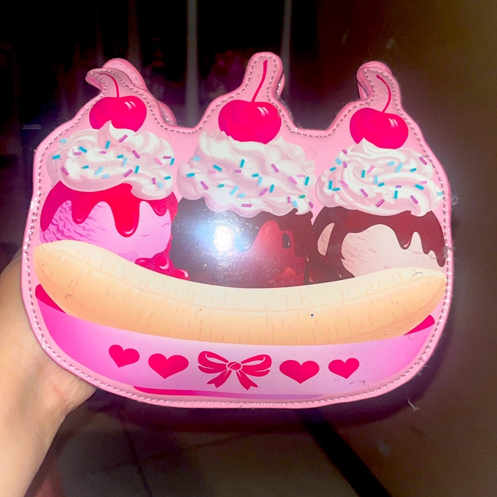 Banana  split crossbody purse